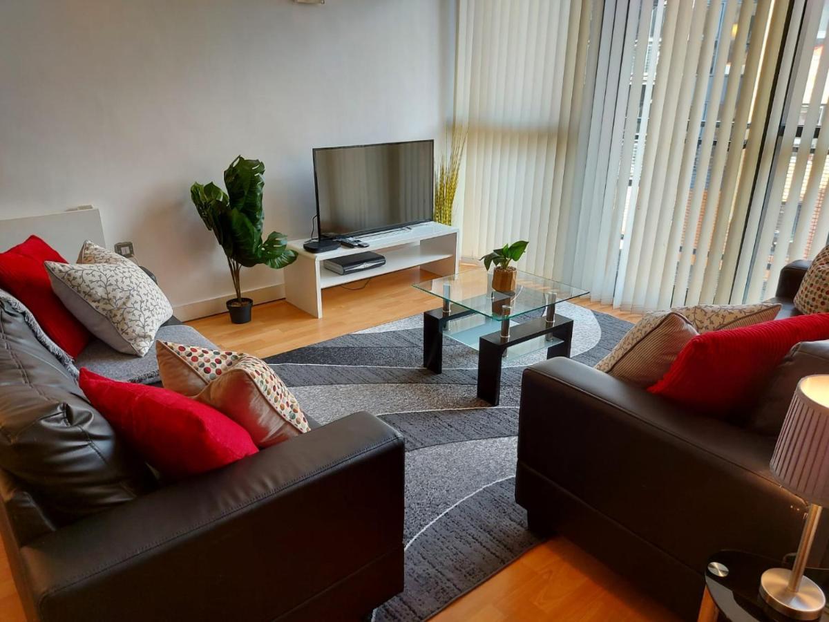 City 2 Bed, 2 Bath, Free Parking & Wifi Sheffield Kültér fotó