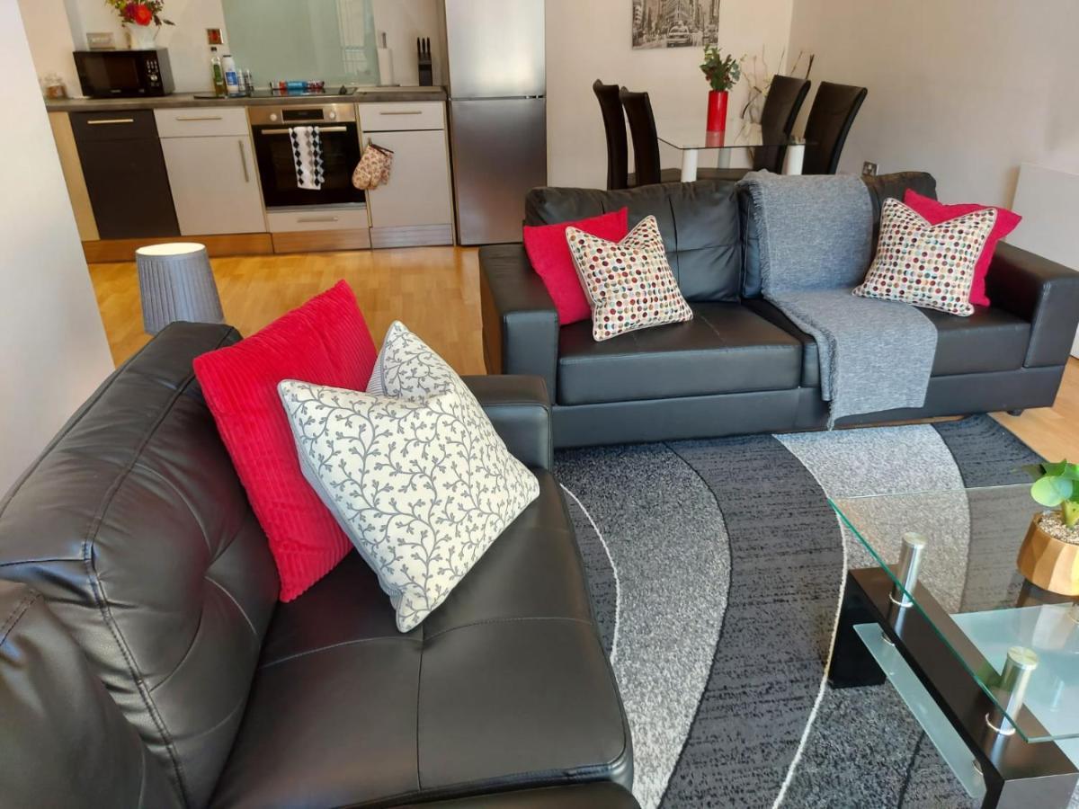 City 2 Bed, 2 Bath, Free Parking & Wifi Sheffield Kültér fotó